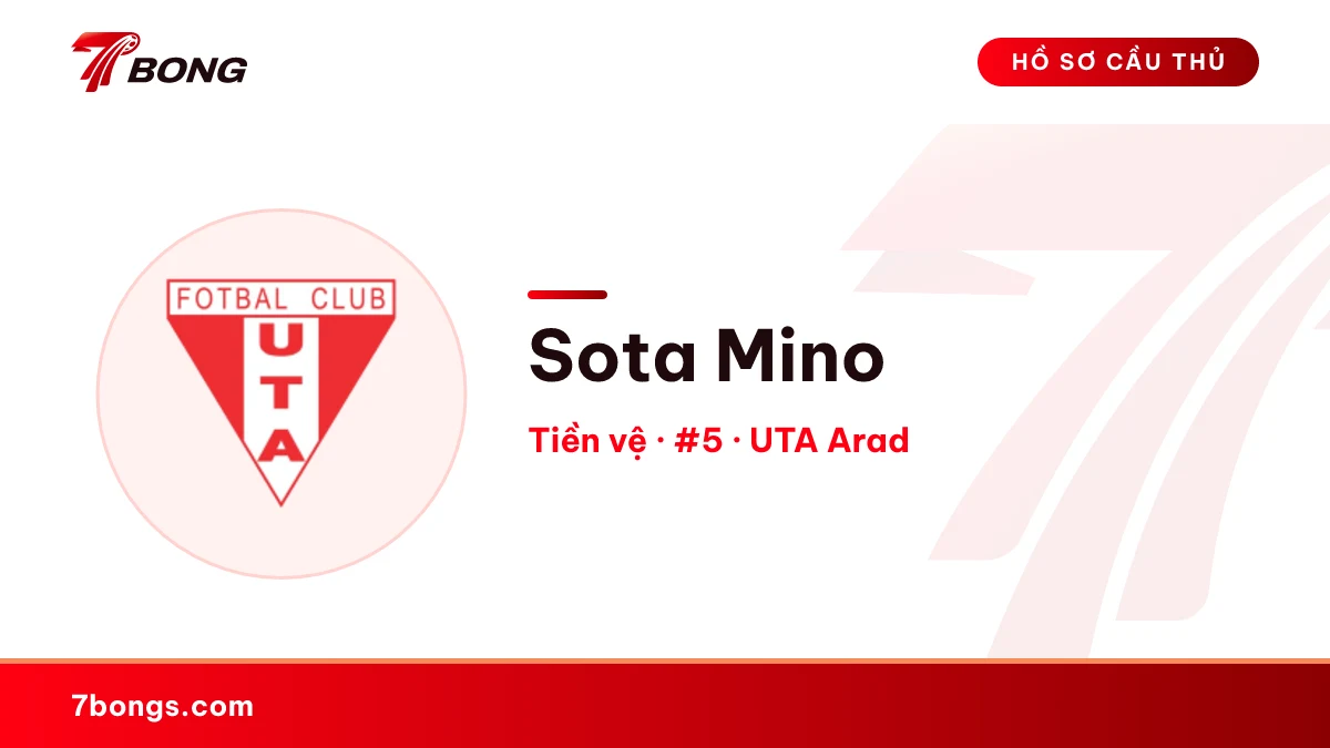Sota Mino — UTA Arad