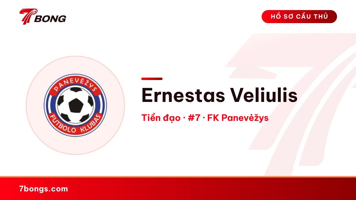 Ernestas Veliulis — FK Panevėžys