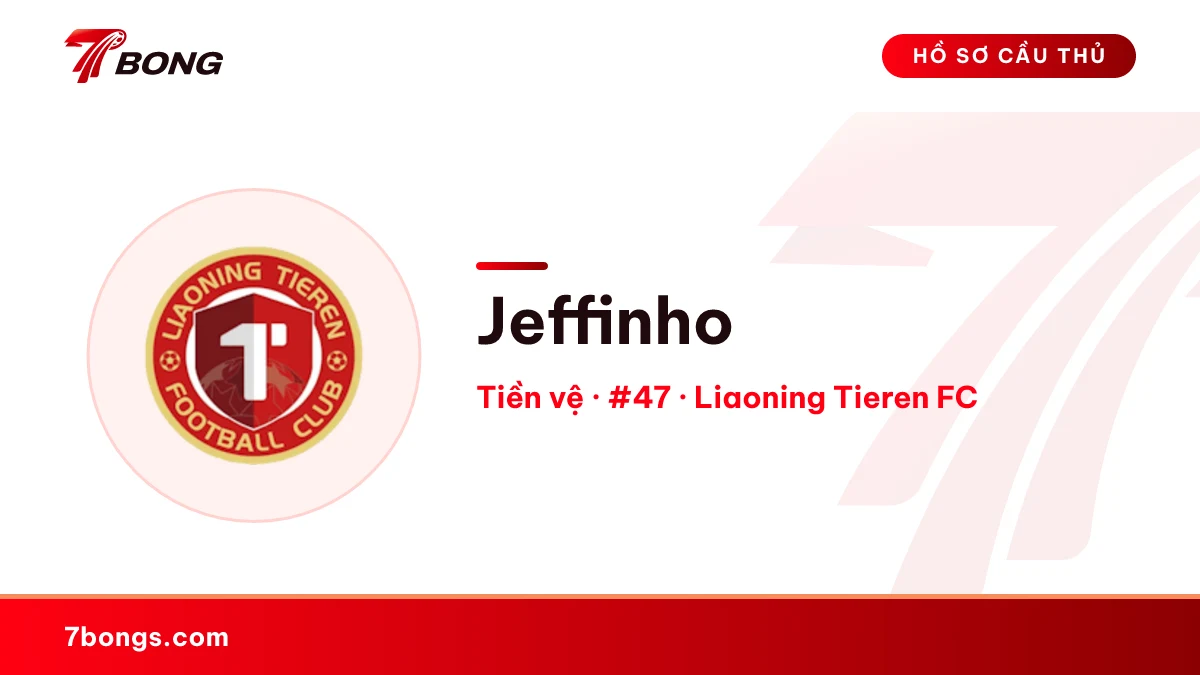 Jeffinho — Liaoning Tieren FC
