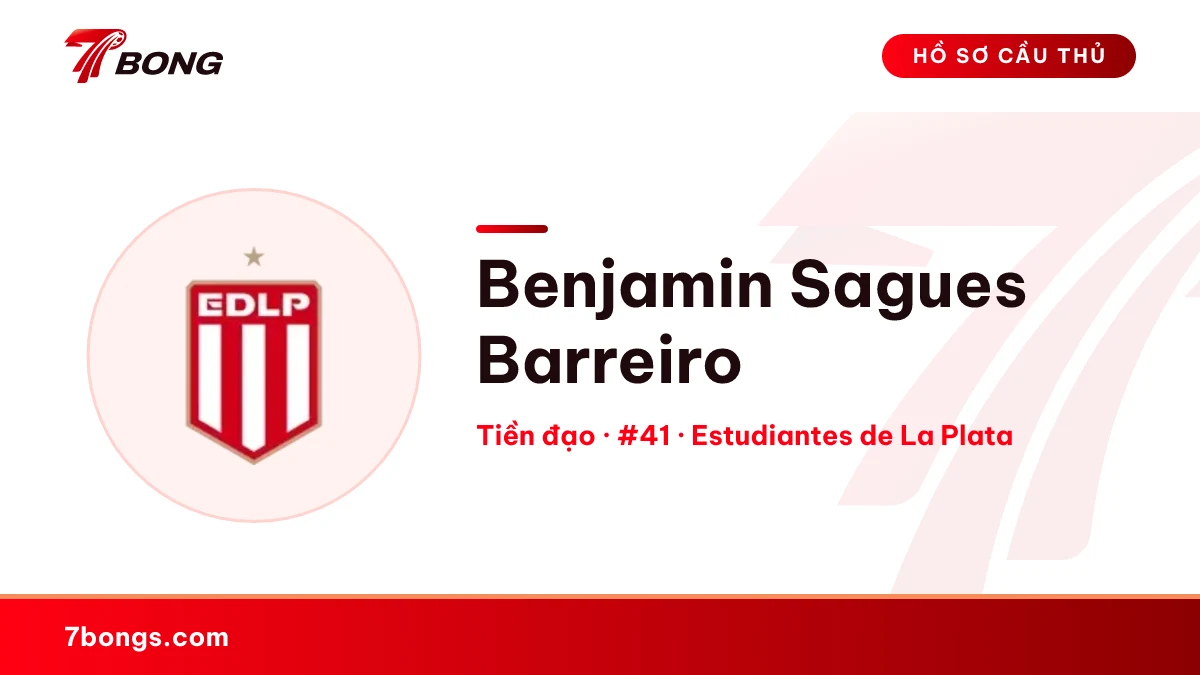 Benjamin Sagues Barreiro — Estudiantes de La Plata