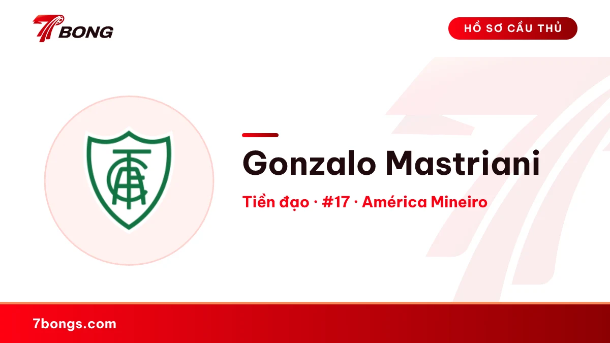 Gonzalo Mastriani — América Mineiro