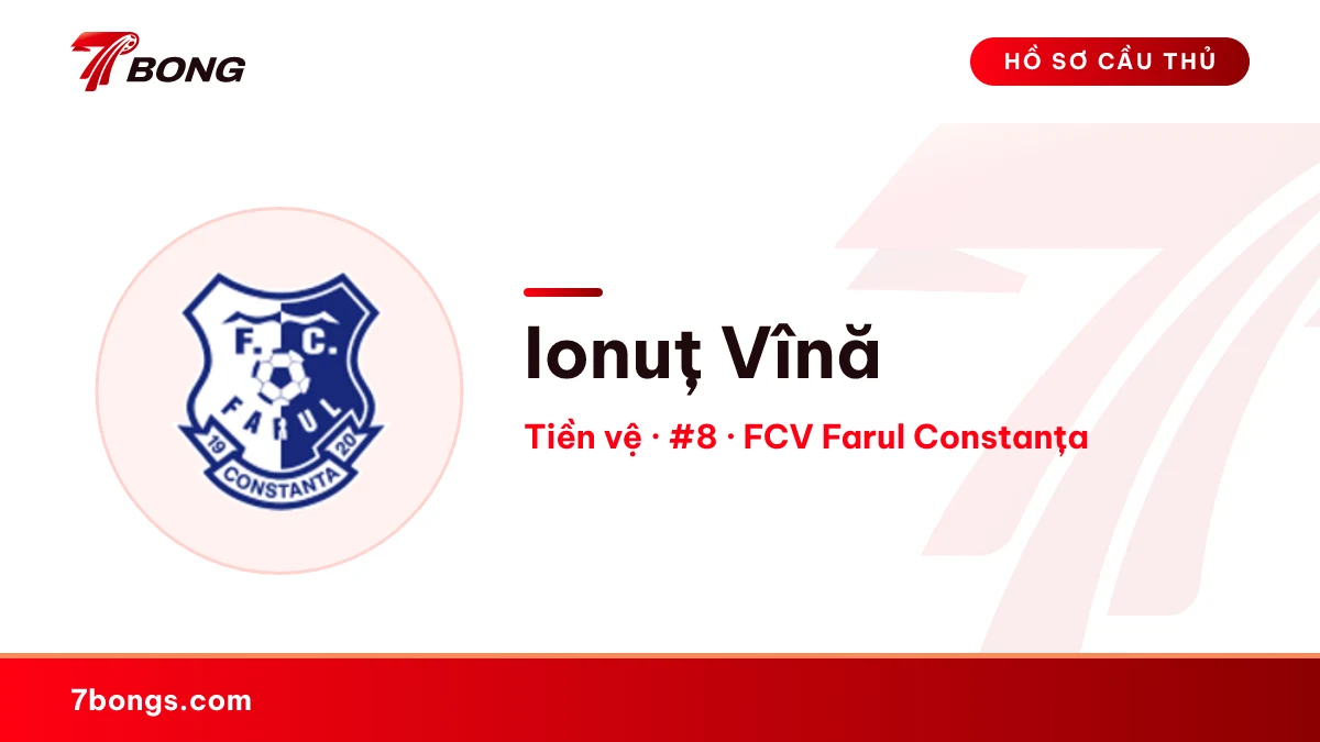 Ionuț Vînă — FCV Farul Constanța