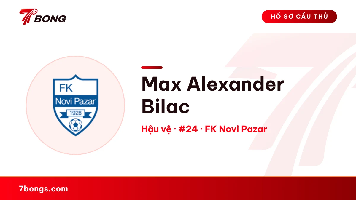 Max Alexander Bilac — FK Novi Pazar