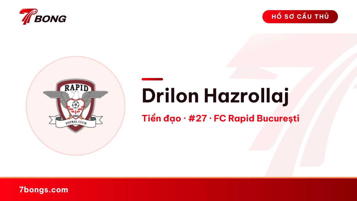 Drilon Hazrollaj — FC Rapid București