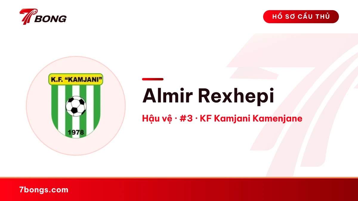 Almir Rexhepi — KF Kamjani Kamenjane
