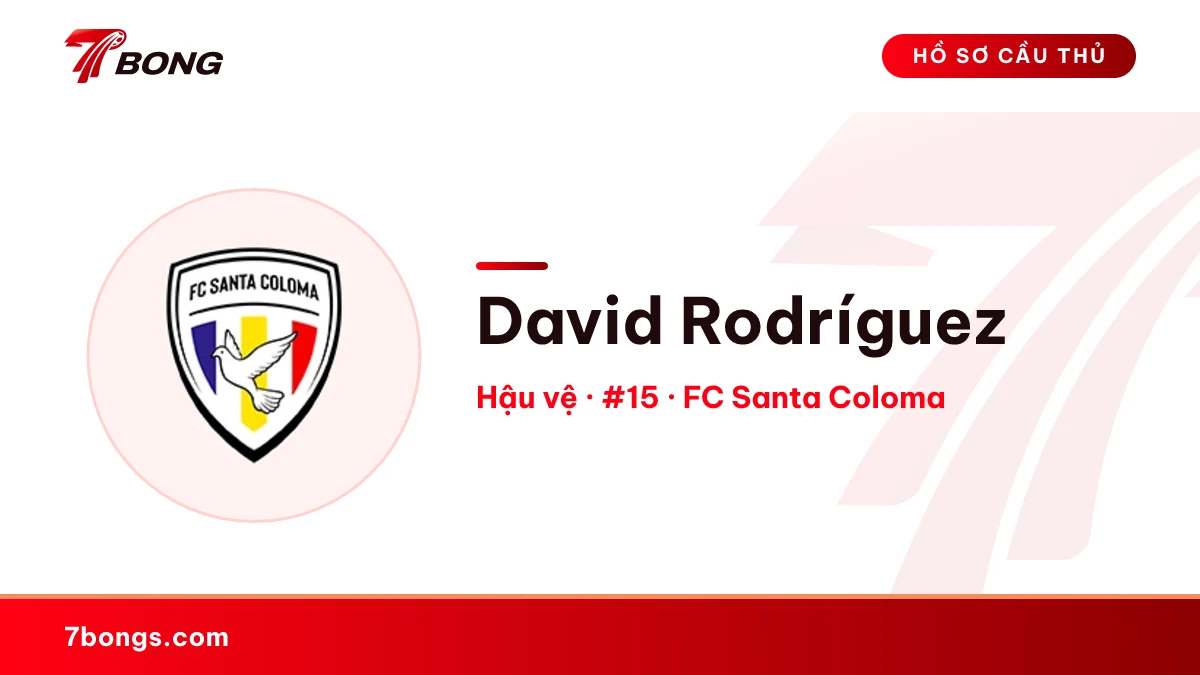 David Rodríguez — FC Santa Coloma