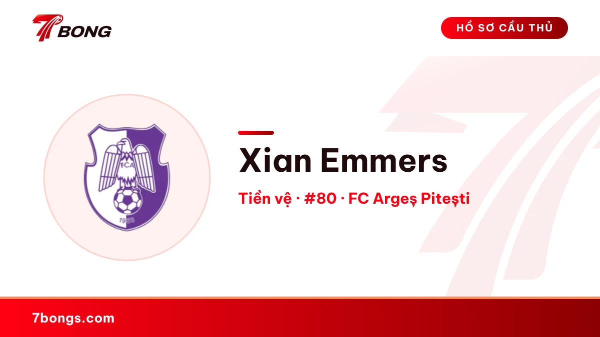 Xian Emmers — FC Argeș Pitești