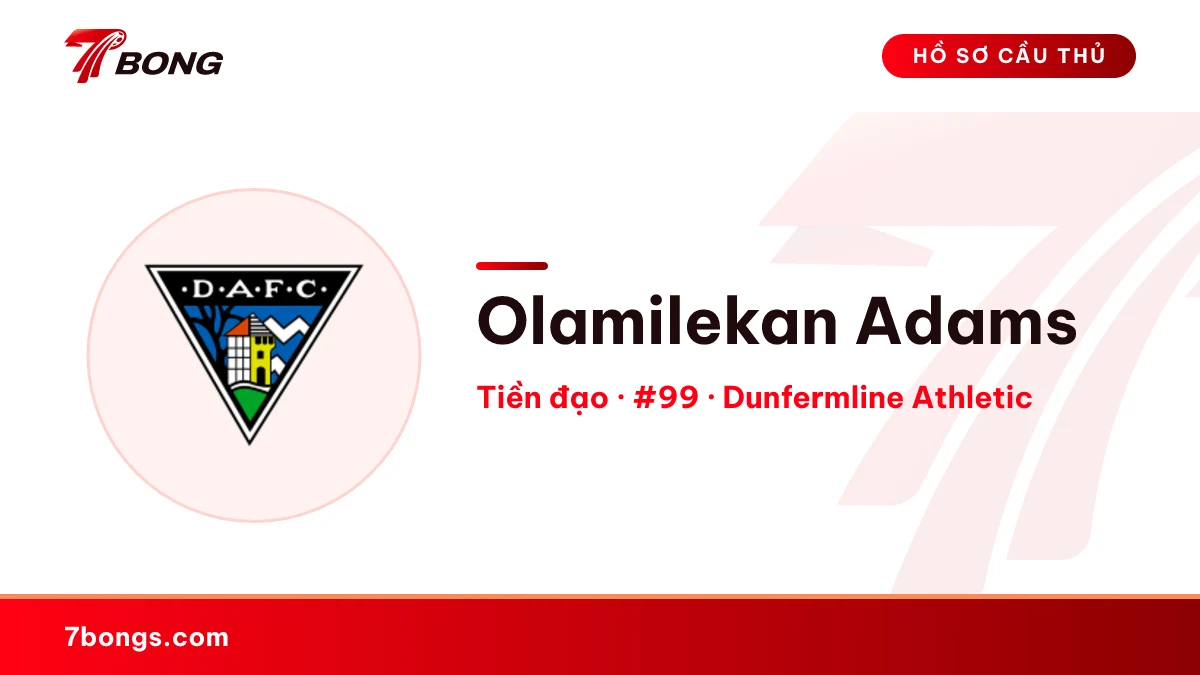 Olamilekan Adams — Dunfermline Athletic