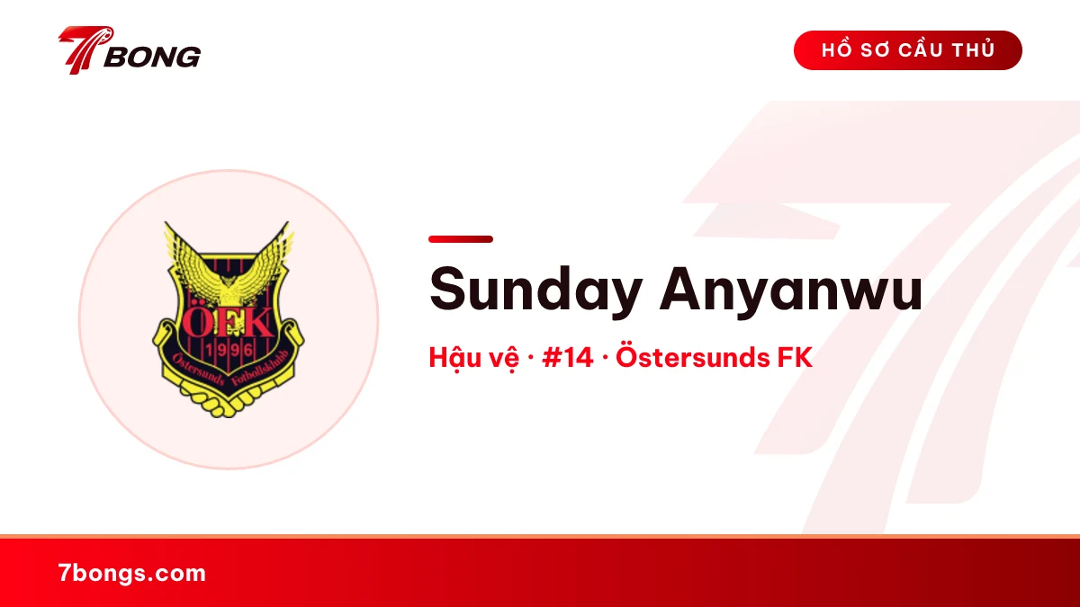 Sunday Anyanwu — Östersunds FK