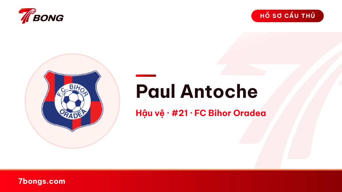 Paul Antoche — FC Bihor Oradea