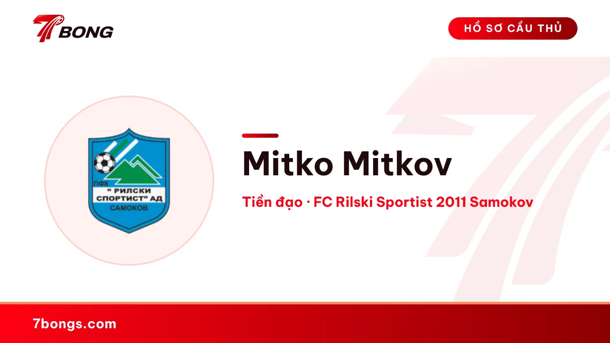 Mitko Mitkov — FC Rilski Sportist 2011 Samokov