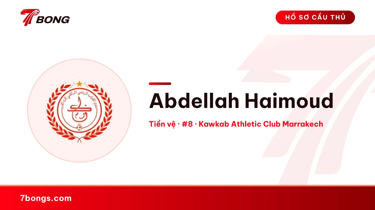 Abdellah Haimoud — Kawkab Athletic Club Marrakech