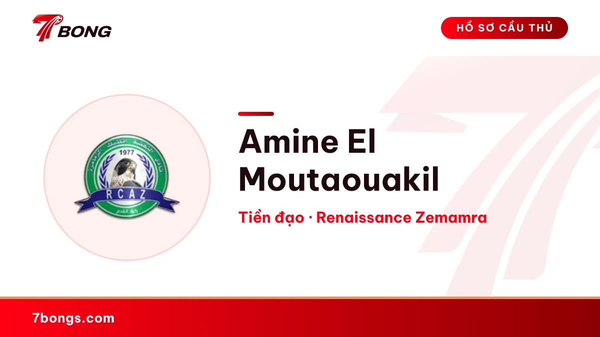 Amine El Moutaouakil — Renaissance Zemamra