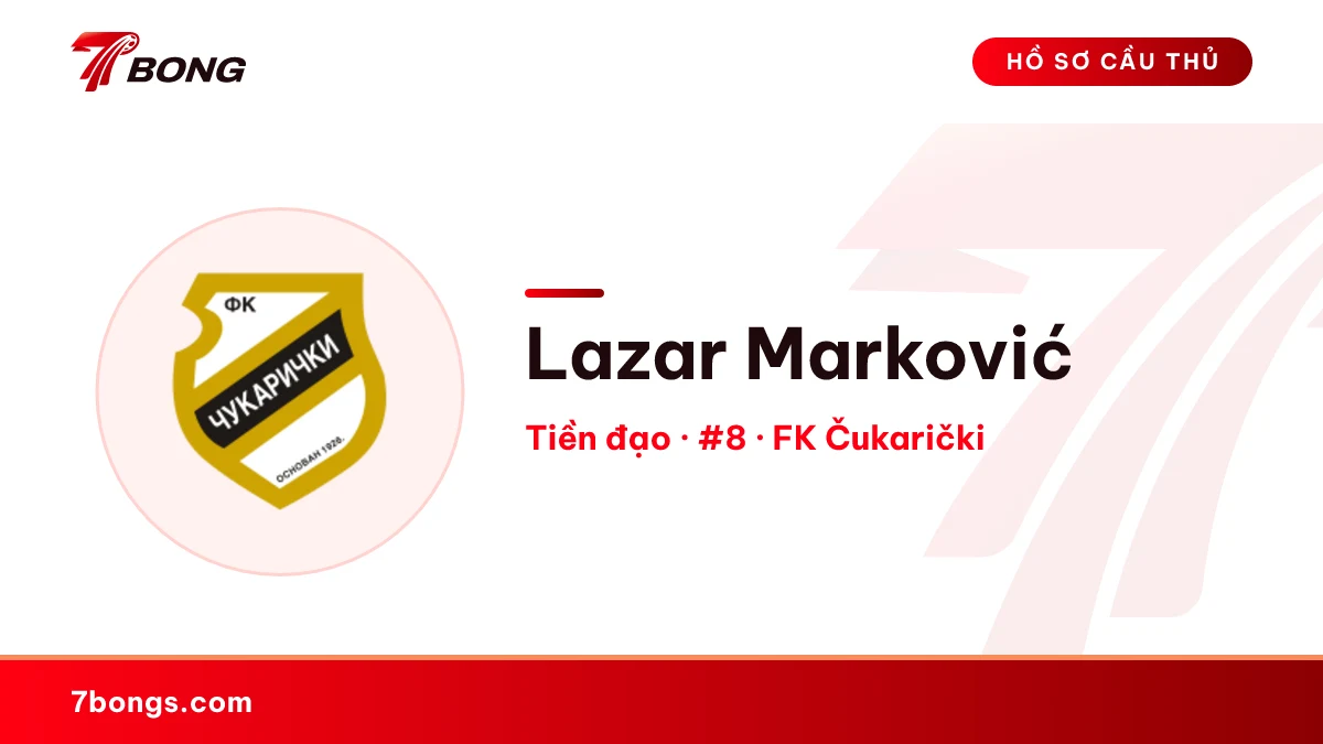Lazar Marković — FK Čukarički