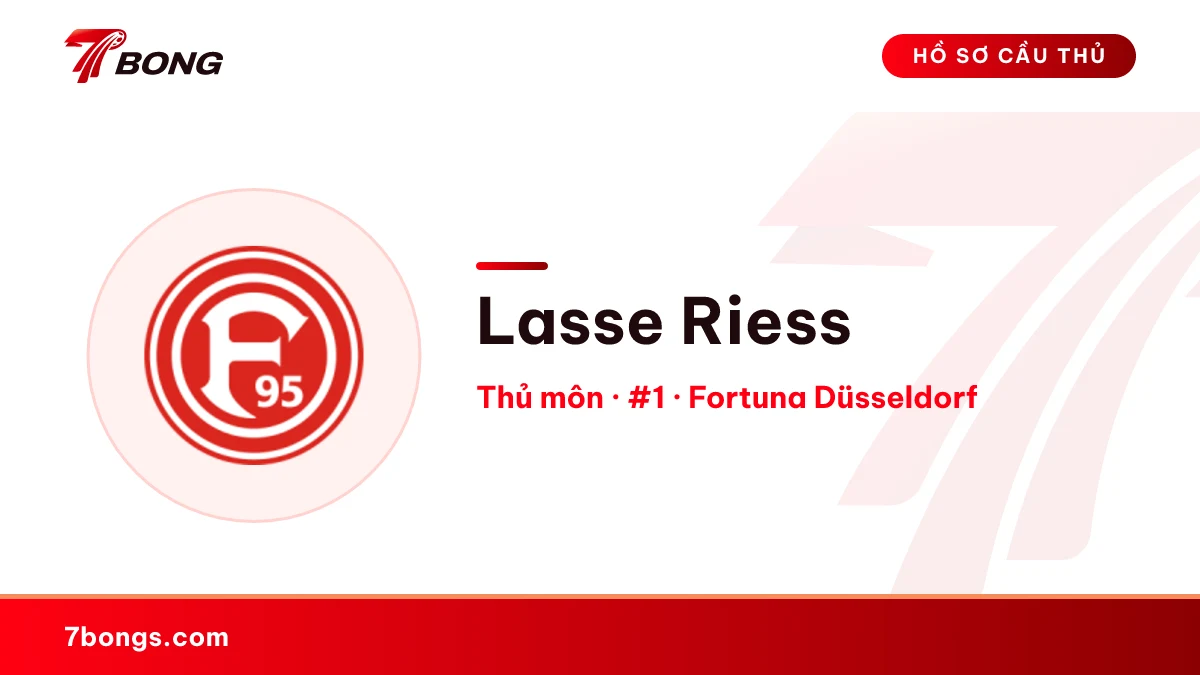 Lasse Riess — Fortuna Düsseldorf