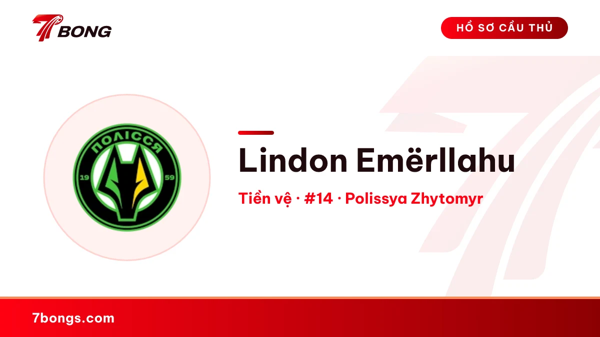 Lindon Emërllahu — Polissya Zhytomyr