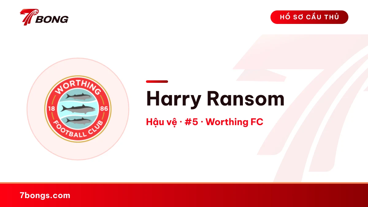 Harry Ransom — Worthing FC