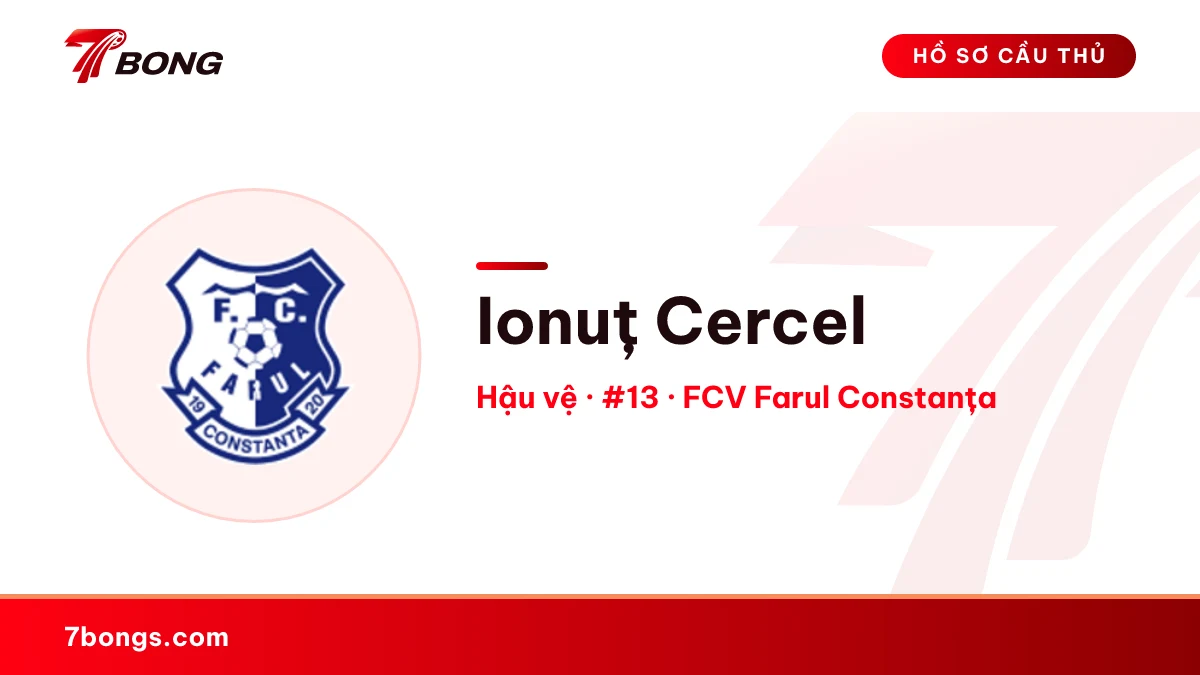 Ionuț Cercel — FCV Farul Constanța