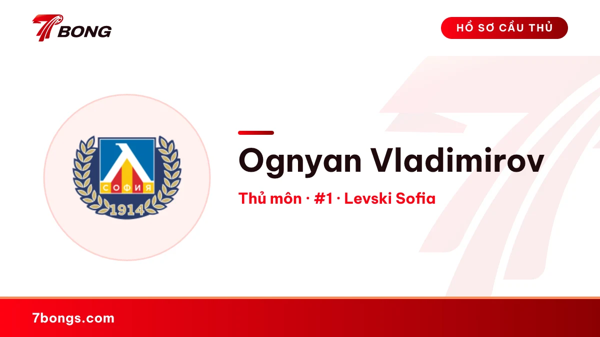 Ognyan Vladimirov — Levski Sofia