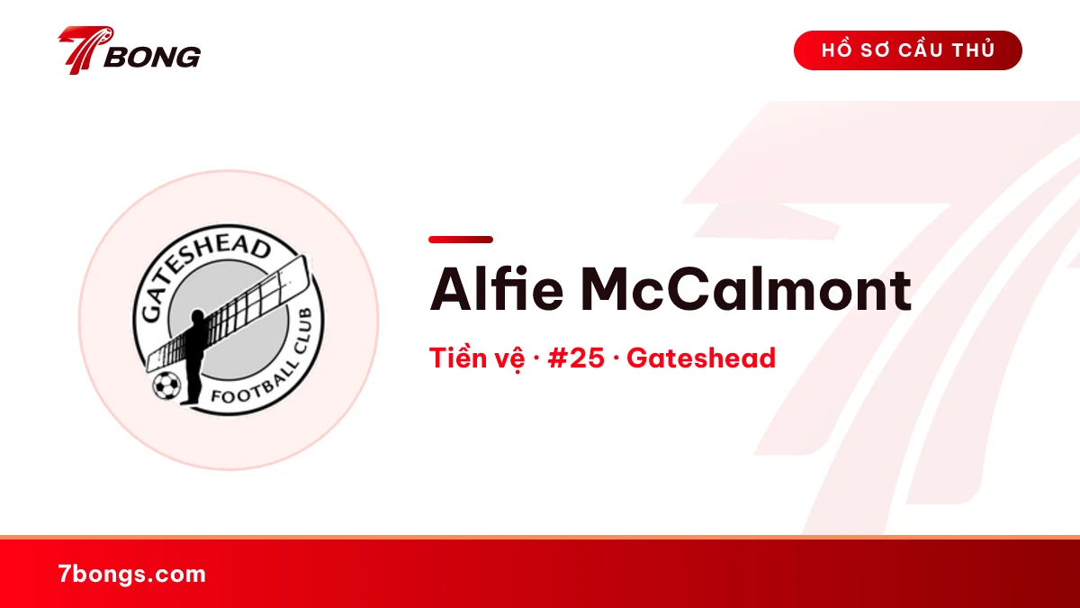 Alfie McCalmont — Gateshead