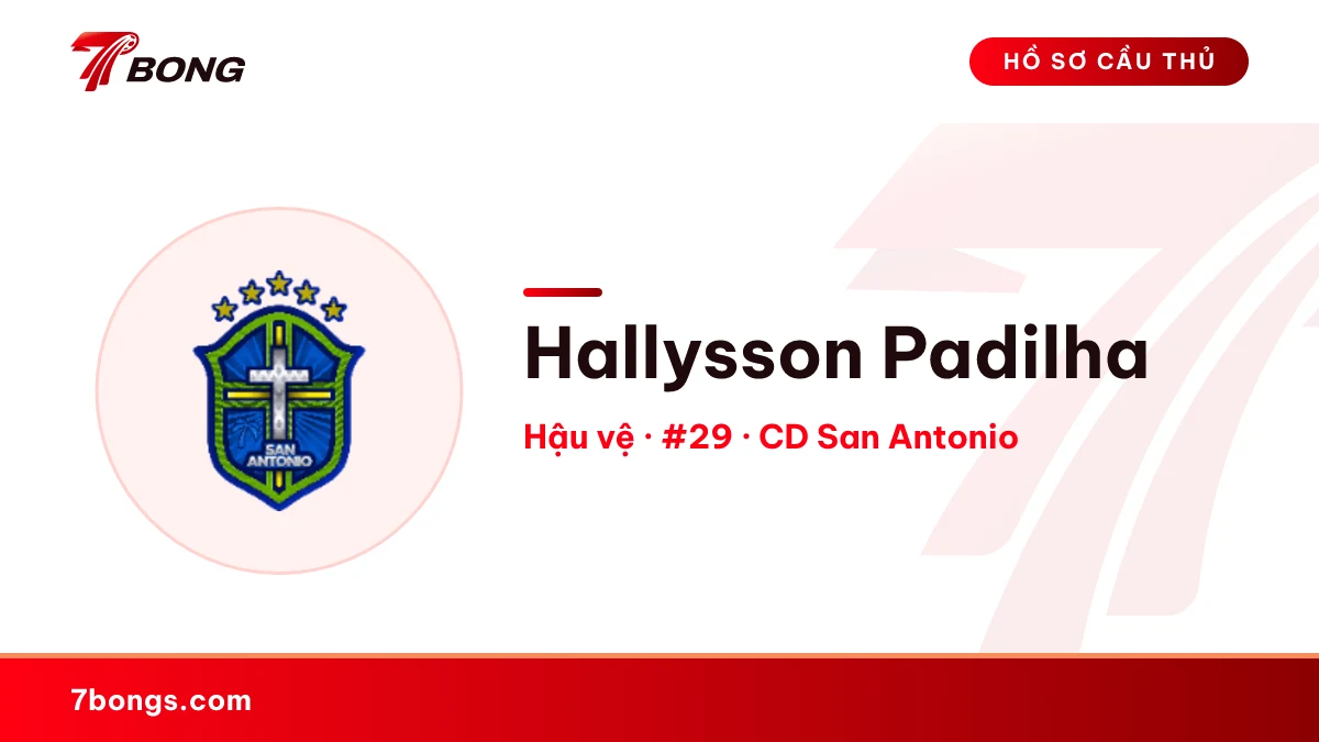 Hallysson Padilha — CD San Antonio