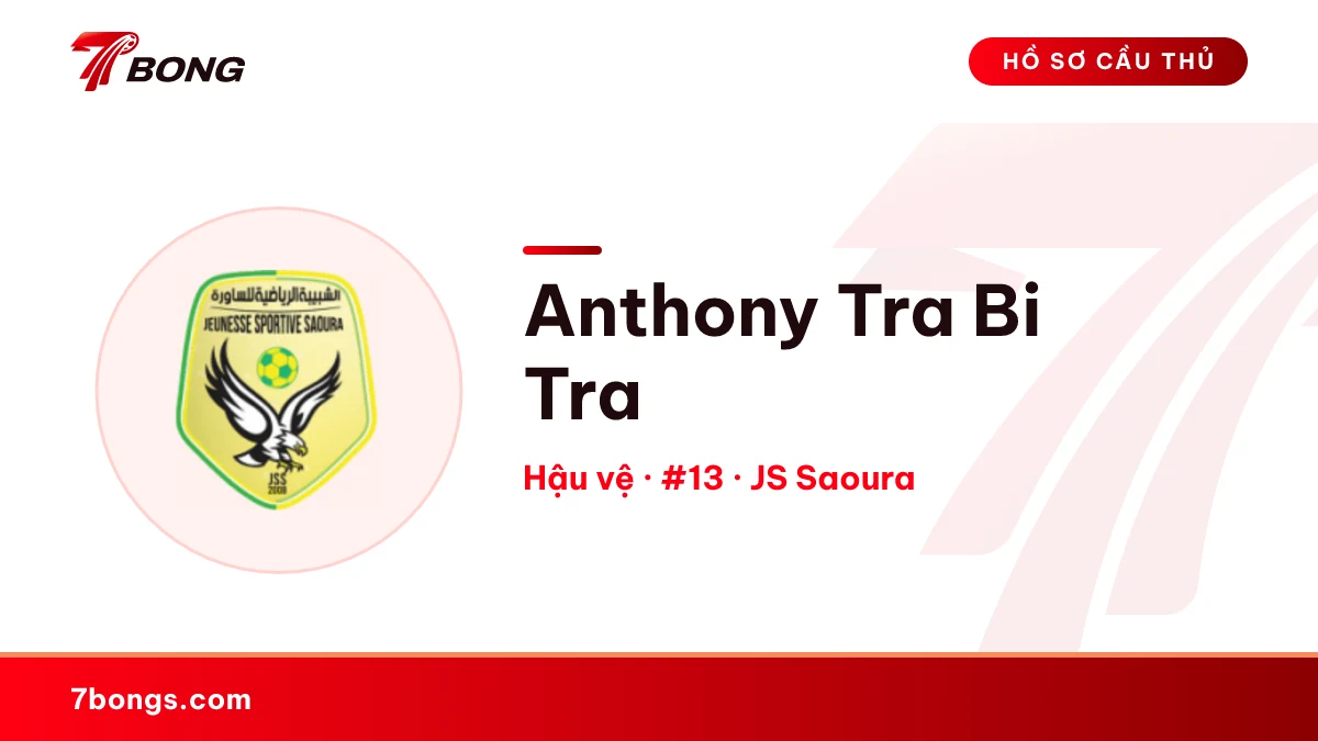 Anthony Tra Bi Tra — JS Saoura