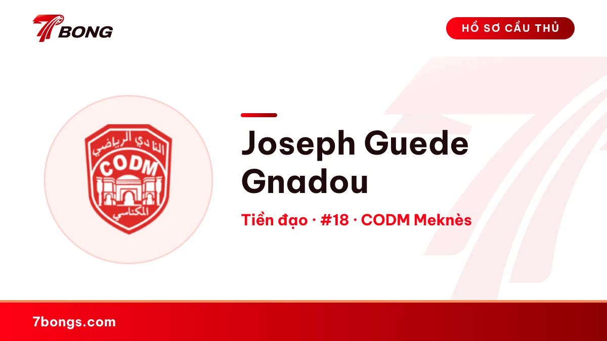 Joseph Guede Gnadou — CODM Meknès