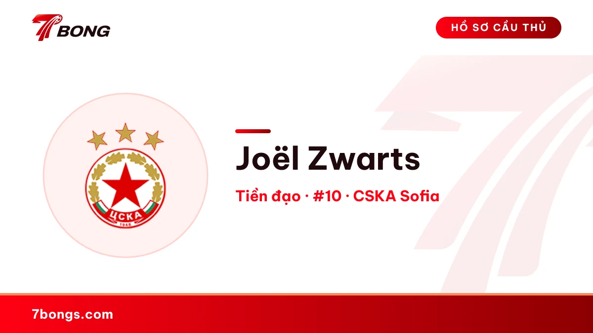 Joël Zwarts — CSKA Sofia