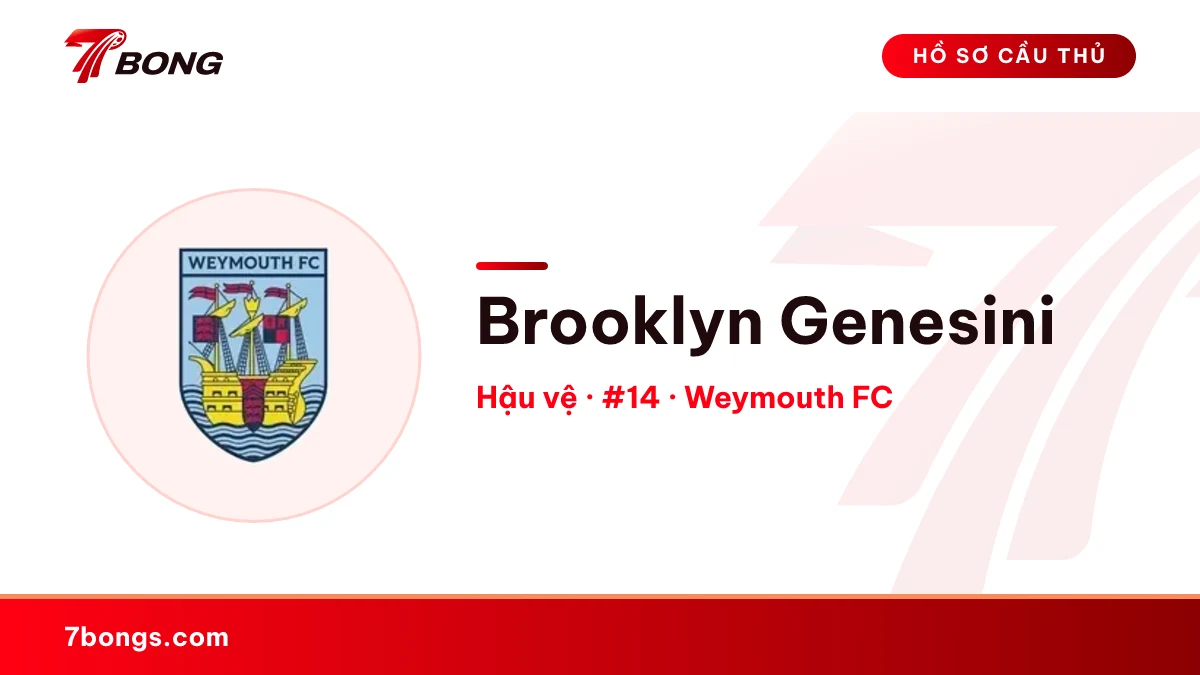 Brooklyn Genesini — Weymouth FC