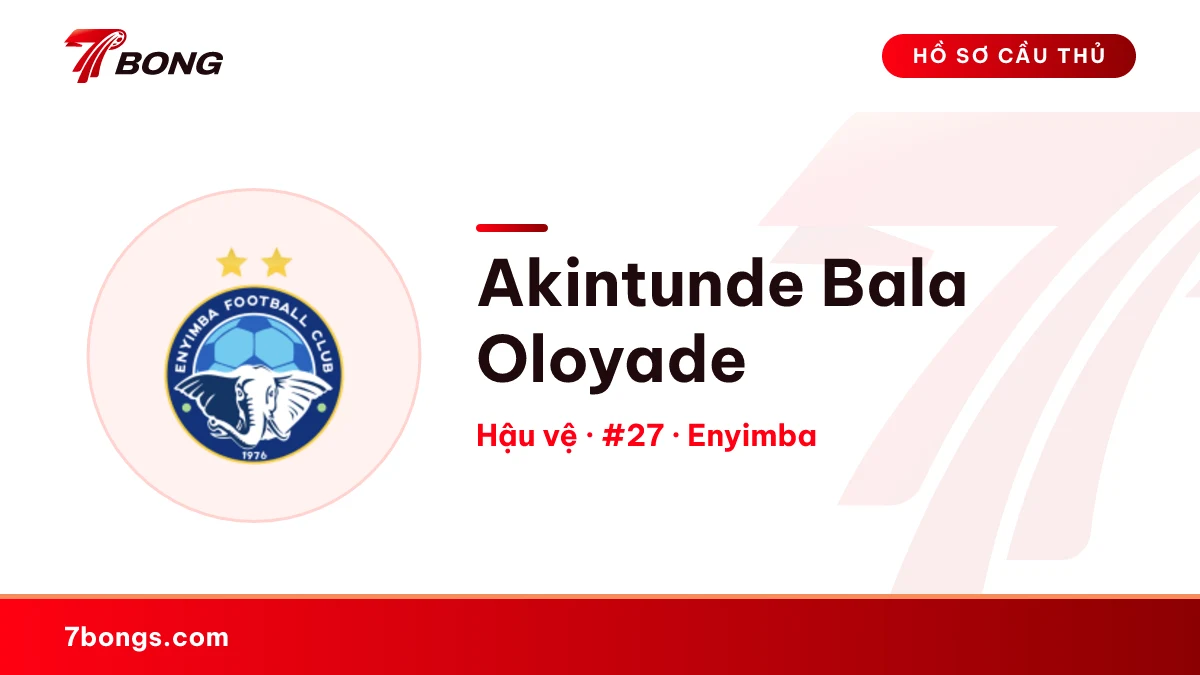 Akintunde Bala Oloyade — Enyimba