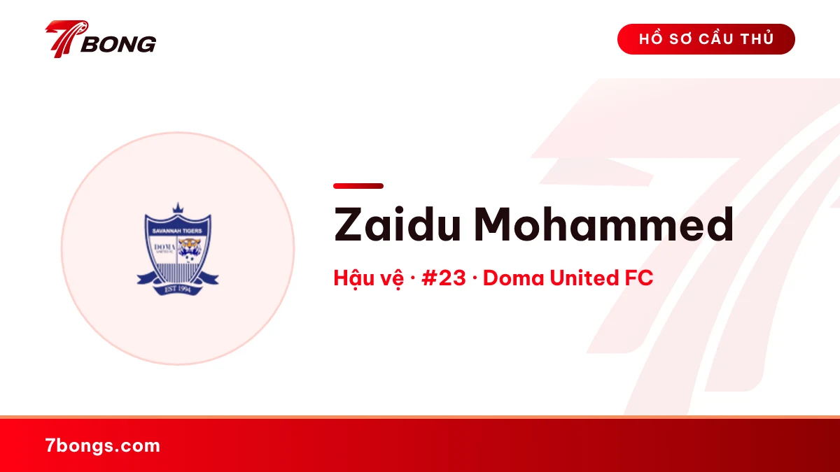 Zaidu Mohammed — Doma United FC