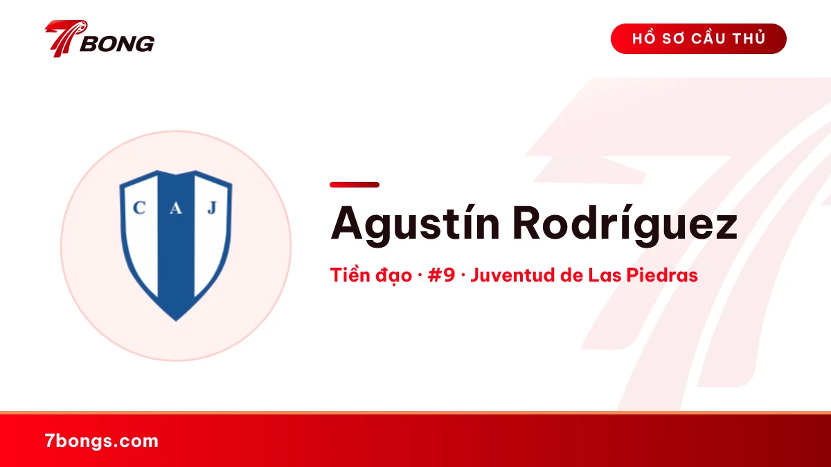 Agustín Rodríguez — Juventud de Las Piedras