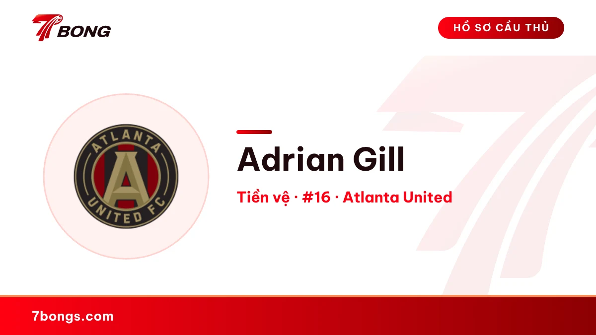 Adrian Gill — Atlanta United