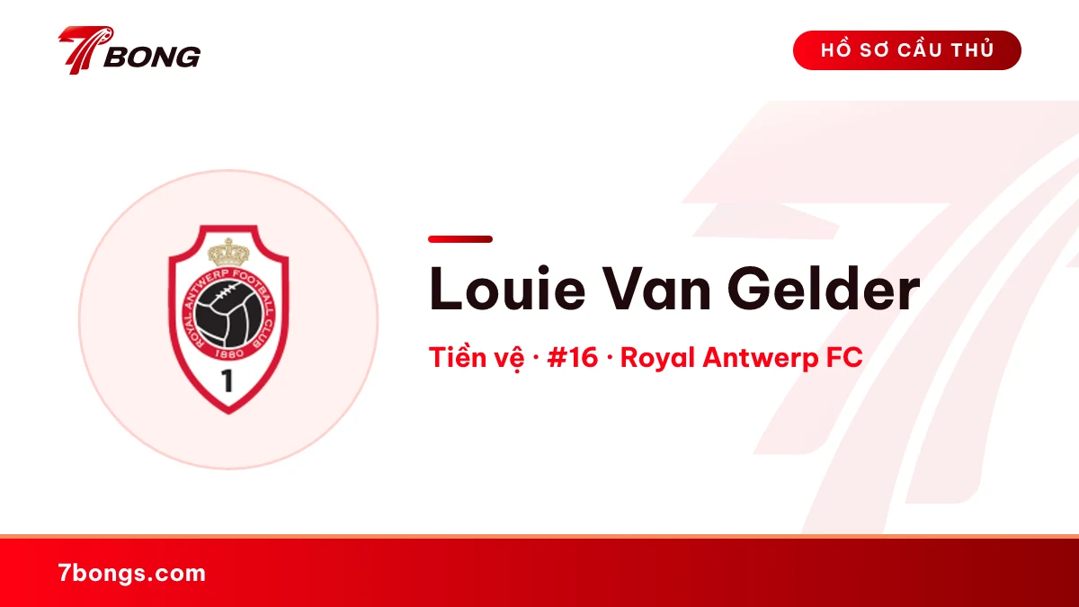 Louie Van Gelder — Royal Antwerp FC
