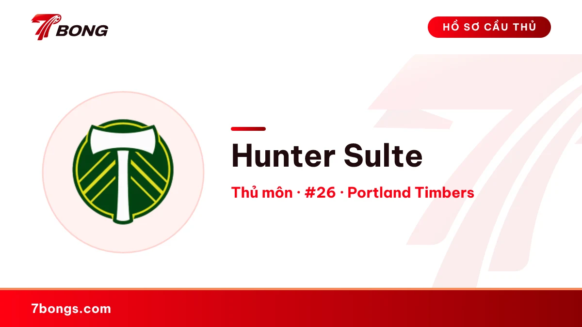 Hunter Sulte — Portland Timbers