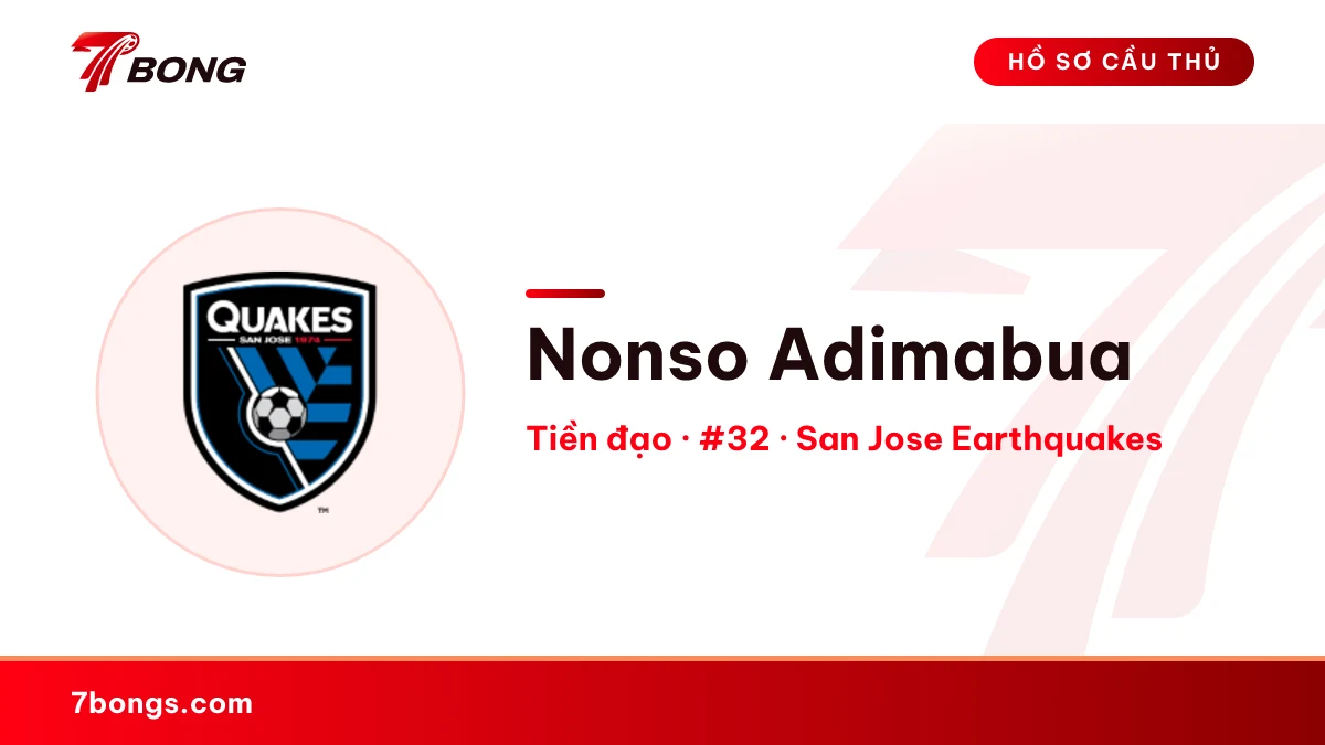 Nonso Adimabua — San Jose Earthquakes