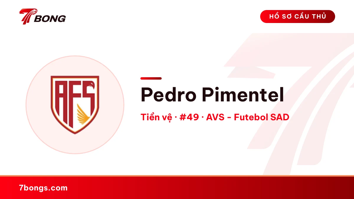 Pedro Pimentel — AVS - Futebol SAD