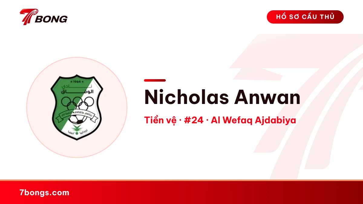 Nicholas Anwan — Al Wefaq Ajdabiya