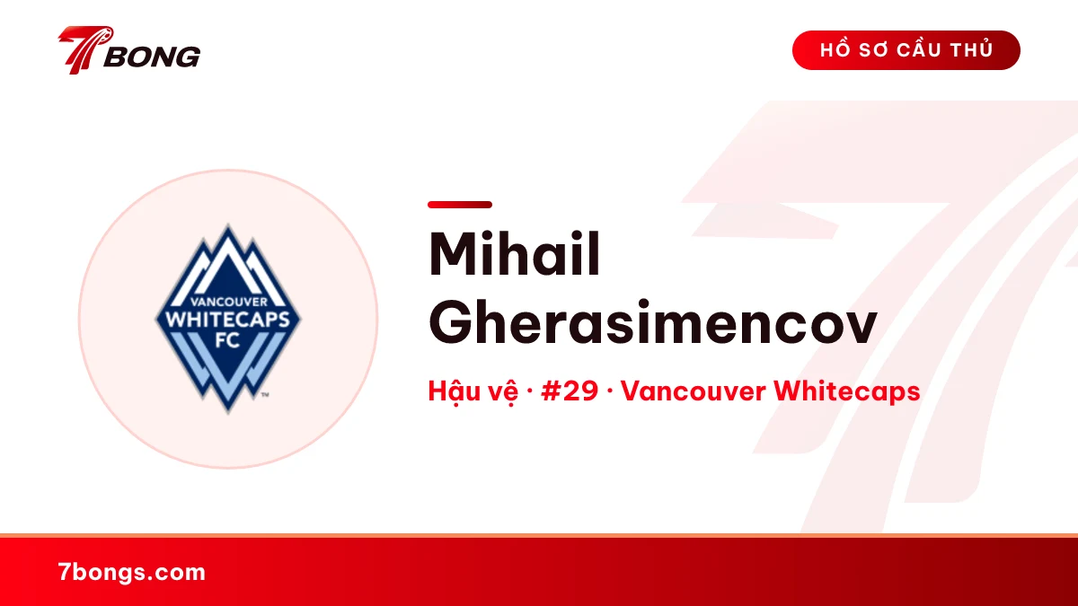 Mihail Gherasimencov — Vancouver Whitecaps