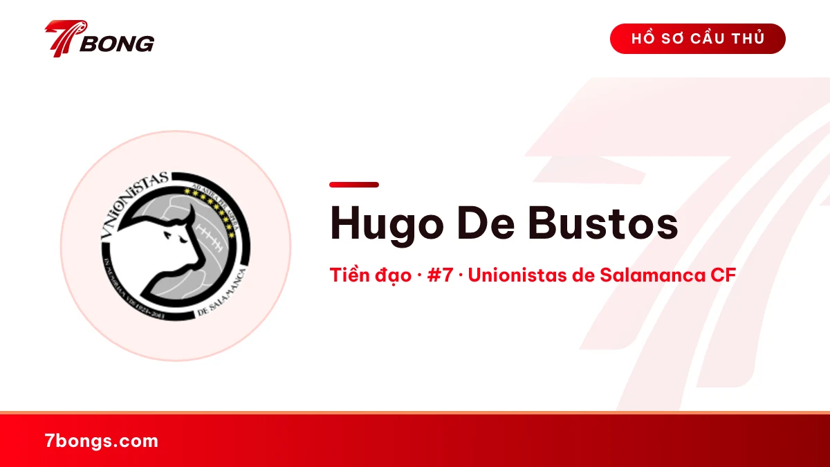 Hugo De Bustos — Unionistas de Salamanca CF