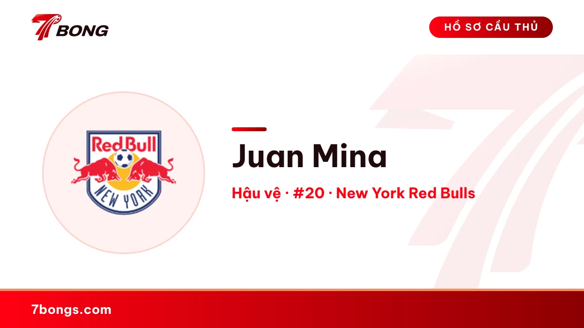 Juan Mina — New York Red Bulls