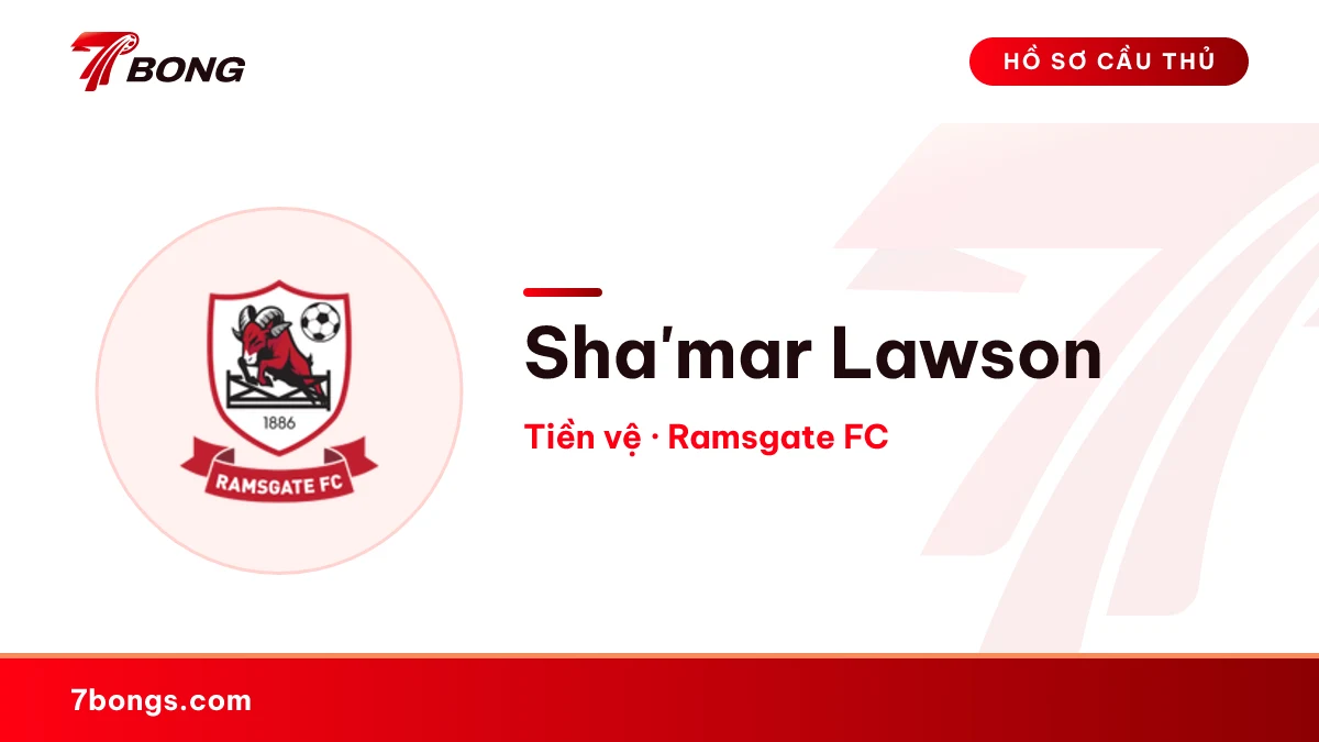 Sha'mar Lawson — Ramsgate FC