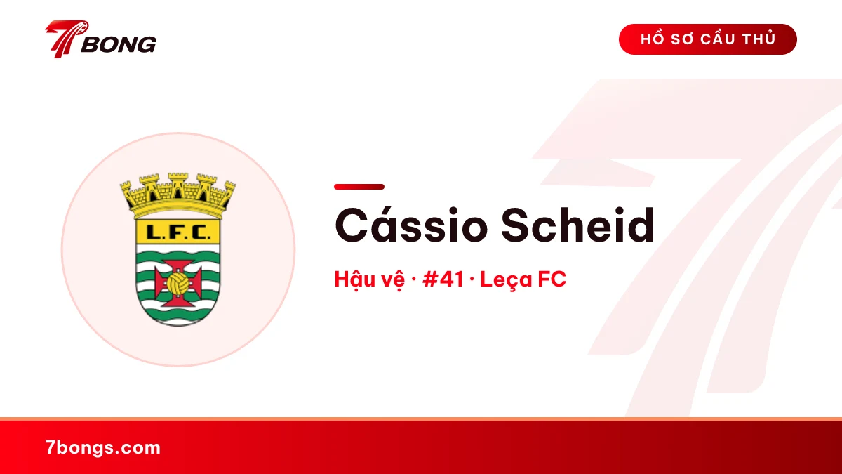 Cássio Scheid — Leça FC