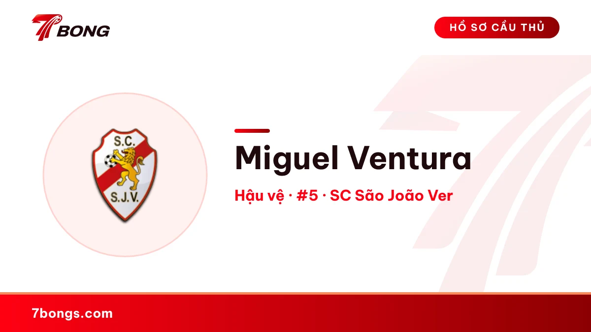 Miguel Ventura — SC São João Ver