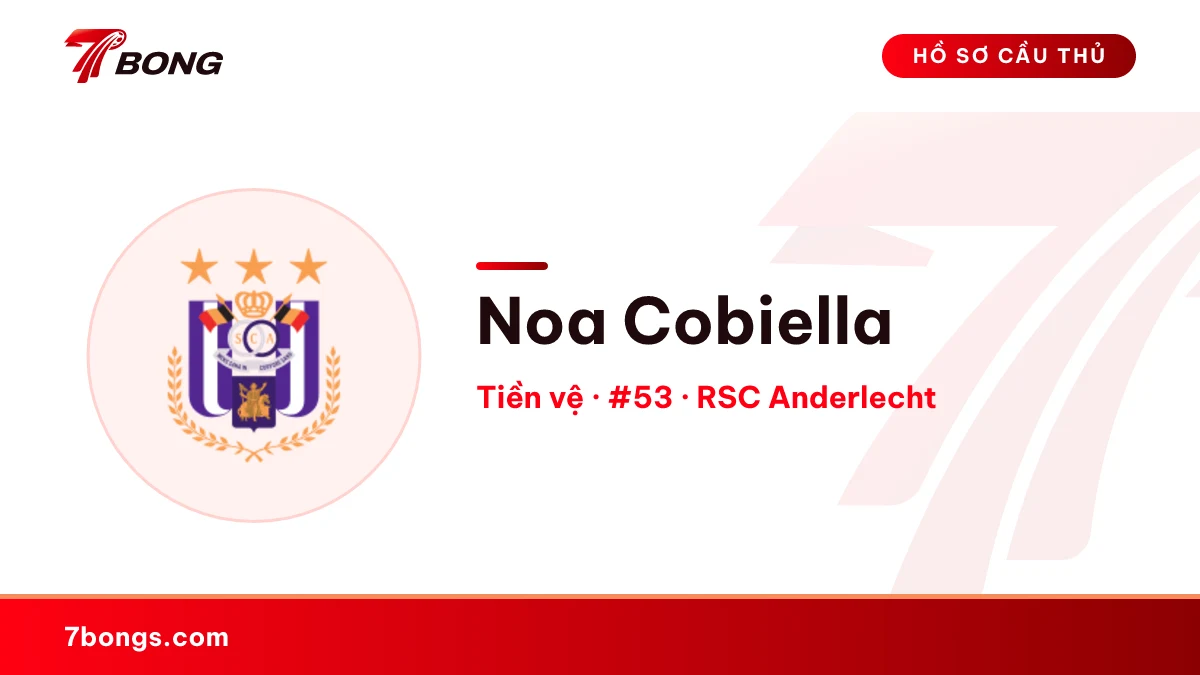 Noa Cobiella — RSC Anderlecht