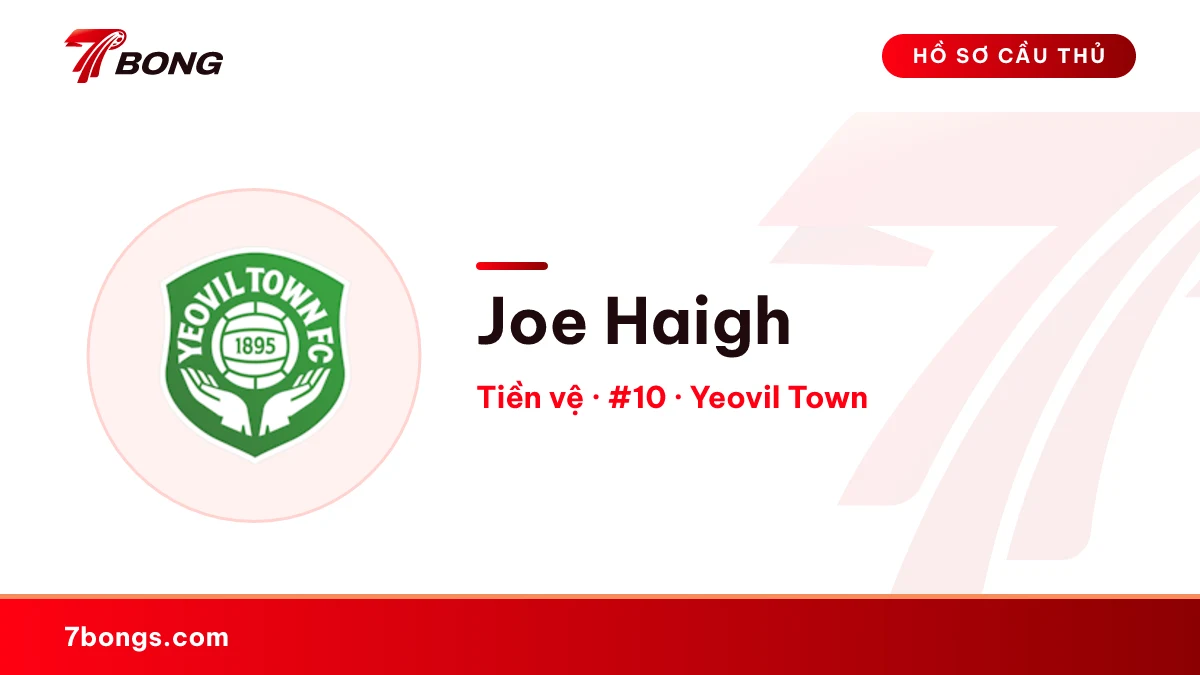 Joe Haigh — Yeovil Town