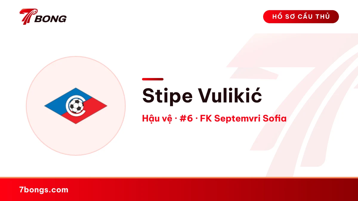 Stipe Vulikić — FK Septemvri Sofia