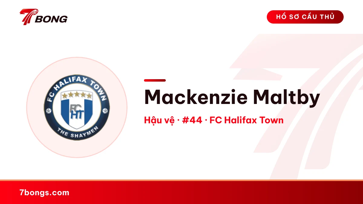 Mackenzie Maltby — FC Halifax Town