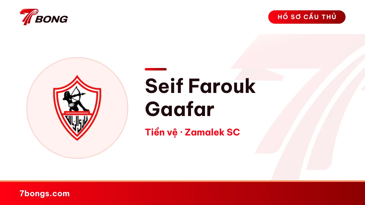 Seif Farouk Gaafar — Zamalek SC