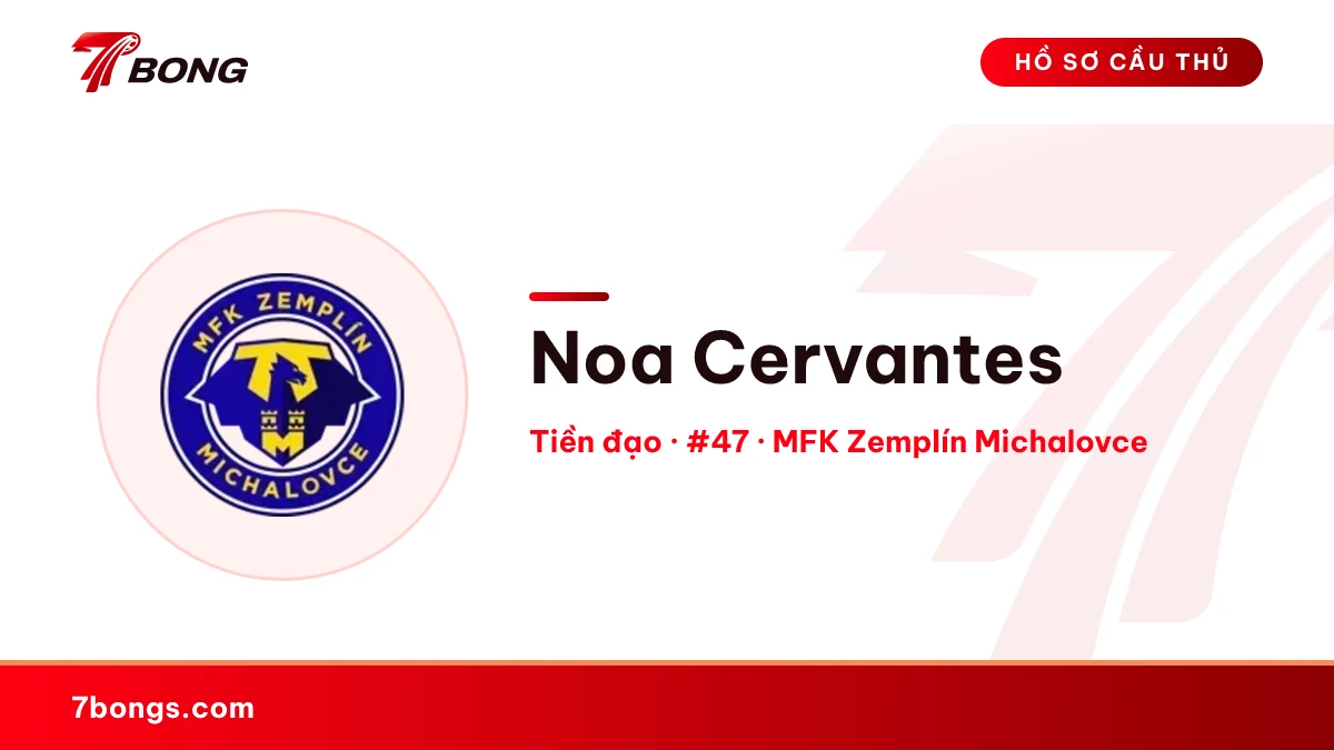 Noa Cervantes — MFK Zemplín Michalovce